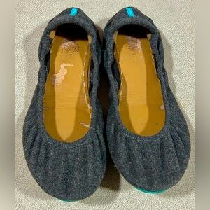 Gray Wool Tieks Size 7